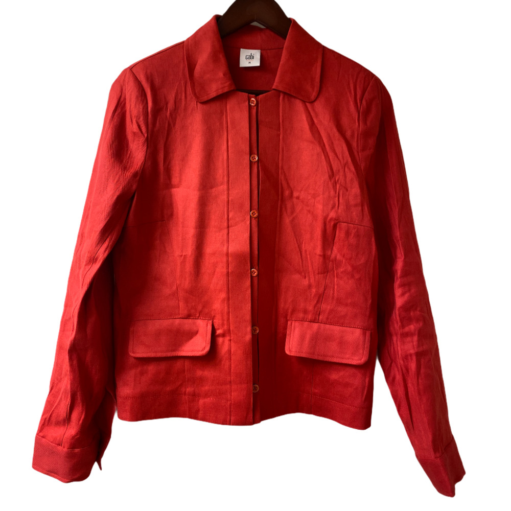 Cabi Red Valentine Blazer size M #5472